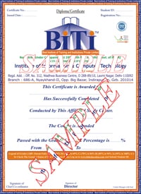 Student Certificate